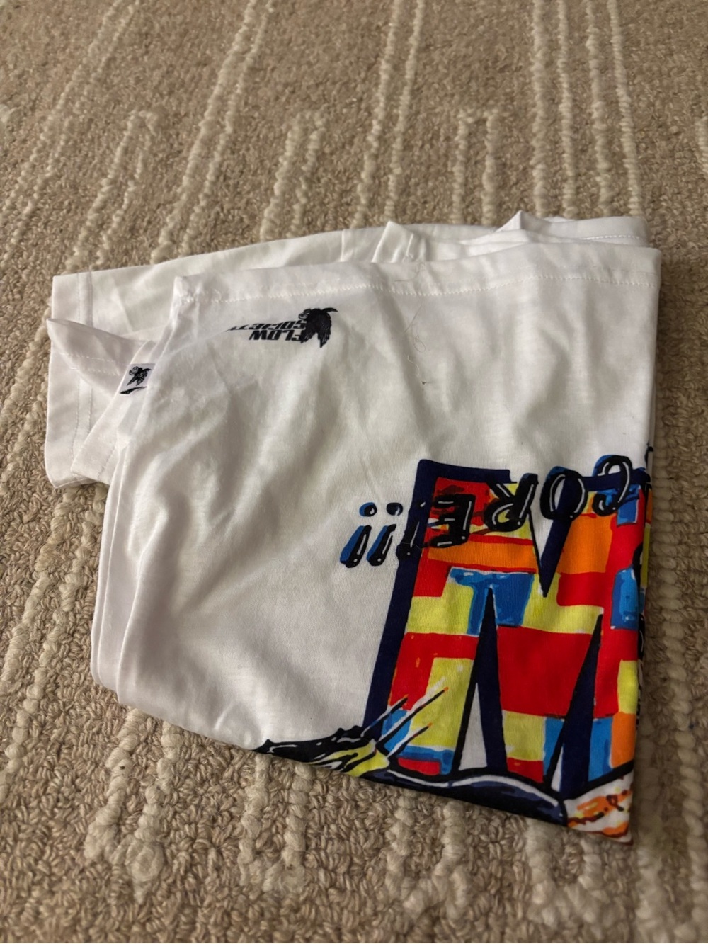 White Soccer Graphic Tee for Kids - Flow Society - Picture 6 of 6
